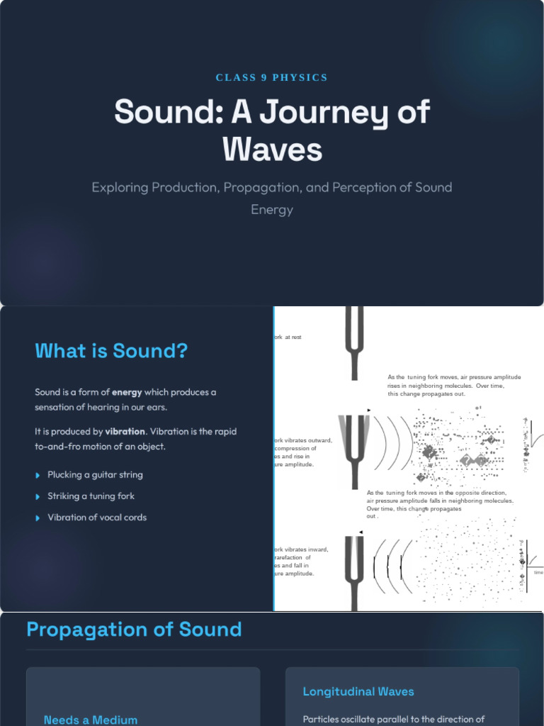 Understanding Sound Wave Propagation | PDF | Motion (Physics ...