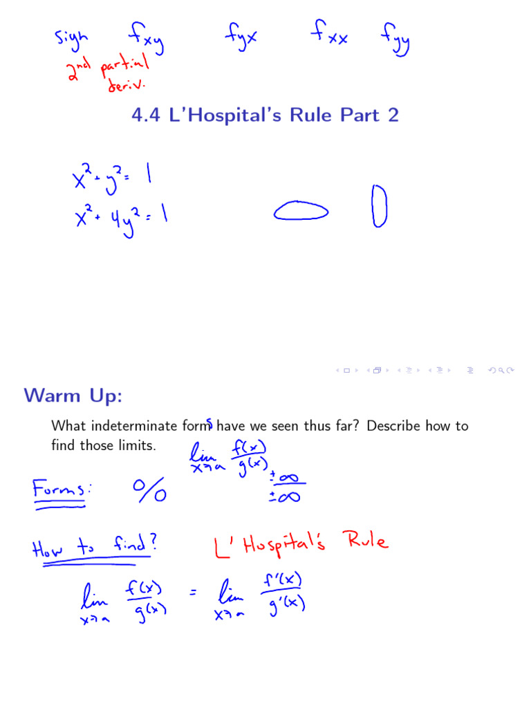 Understanding Indeterminate Forms in Limits | PDF