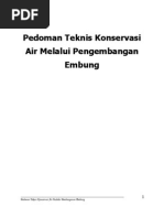 Download Pedoman Teknis Embung 2007 Lkp by Agus Priombodo SN97049256 doc pdf