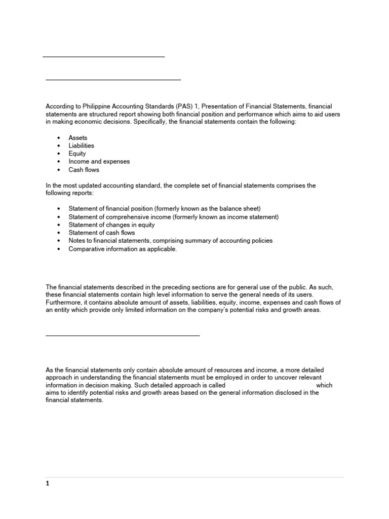 Financial Statement Analysis Guide | PDF | Equity (Finance) | Dividend