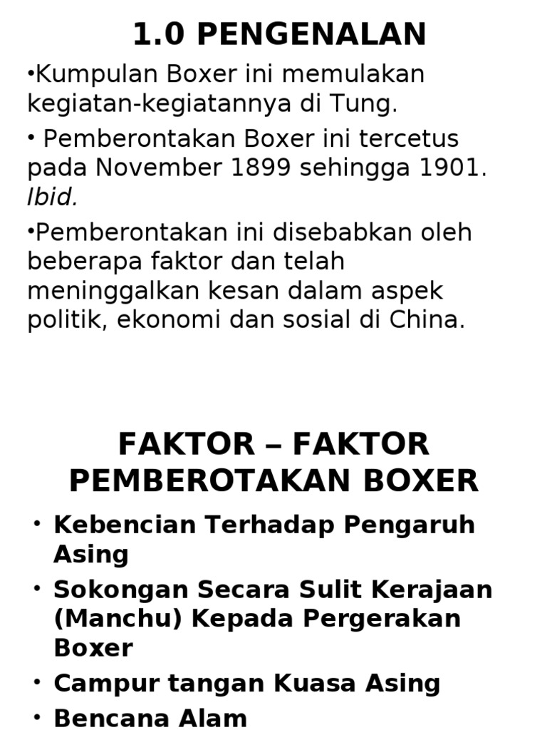 Boxer | PDF