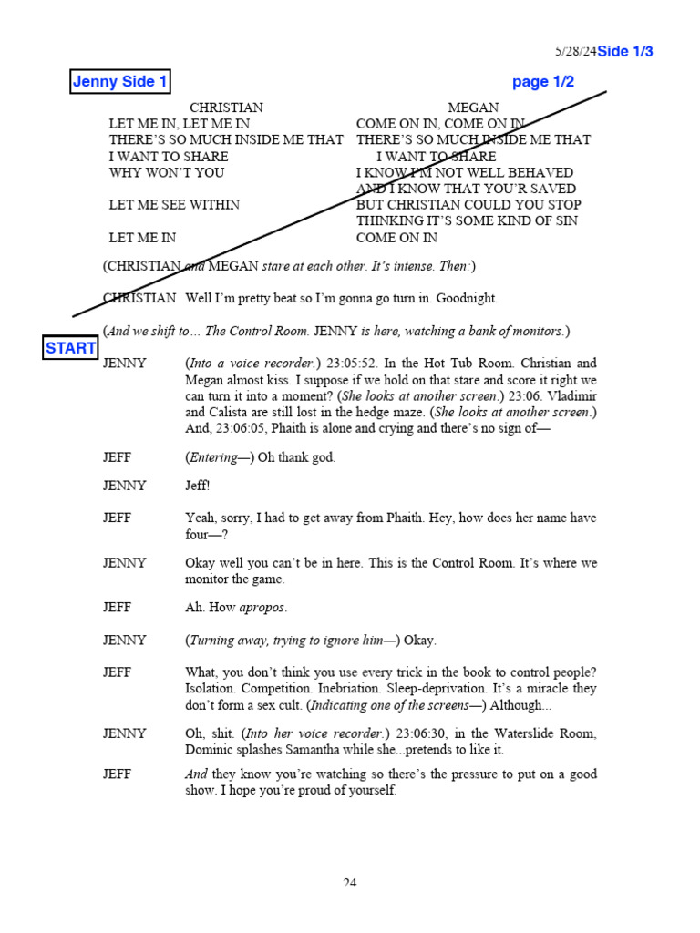 Reality Show Dynamics and Relationships | PDF