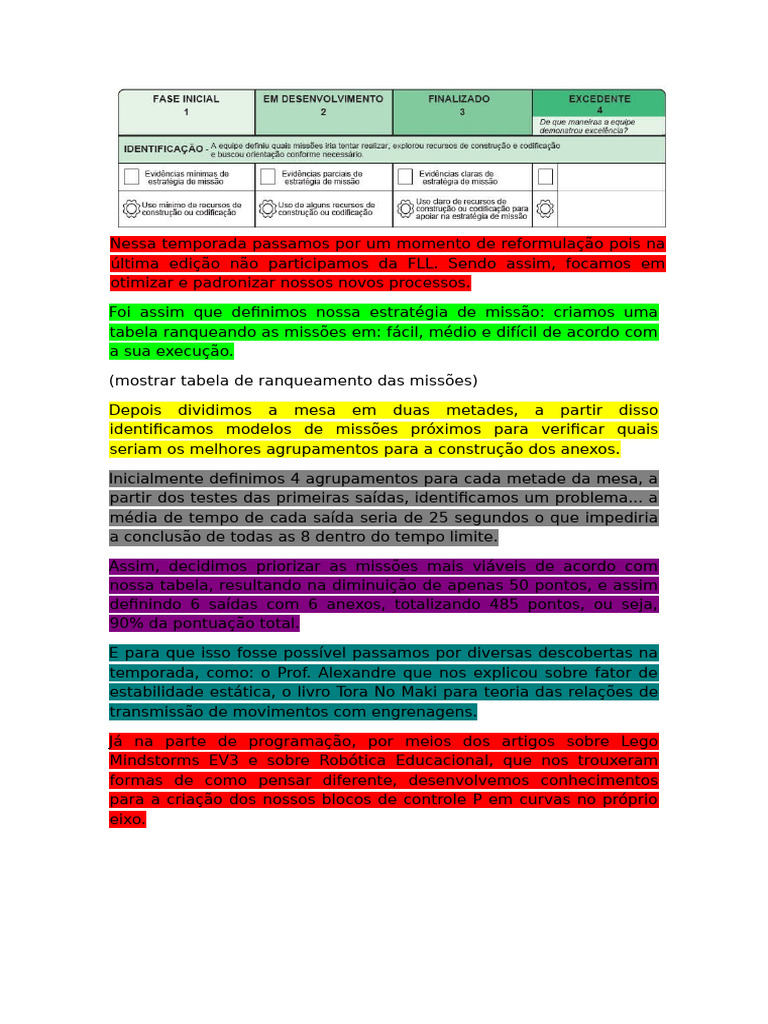 Design Do Robo Atualizado 1!-1 | PDF | Aceleração | Robô