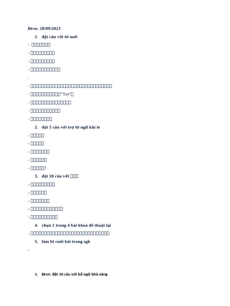BTVN | PDF