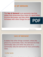 Understanding the Law of Demand and Elasticity