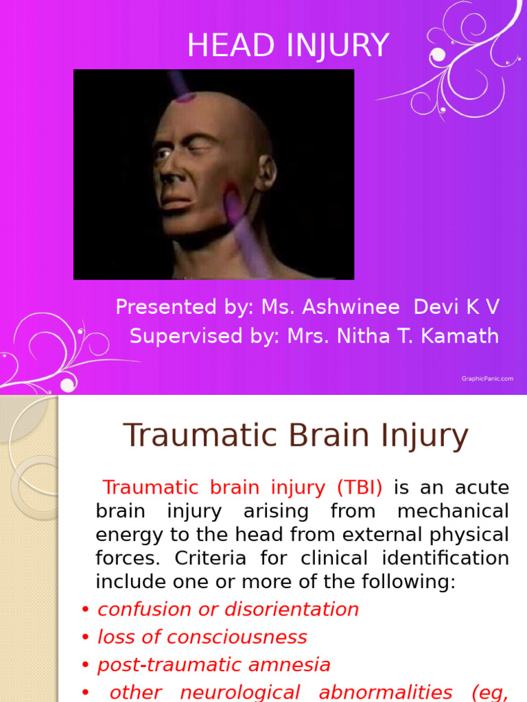 Understanding Traumatic Brain Injury | PDF | Traumatic Brain Injury ...