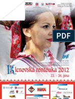 Klenovská rontouka 2012 - plagát