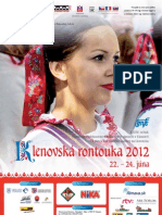 Klenovská Rontouka 2012 - Plagát