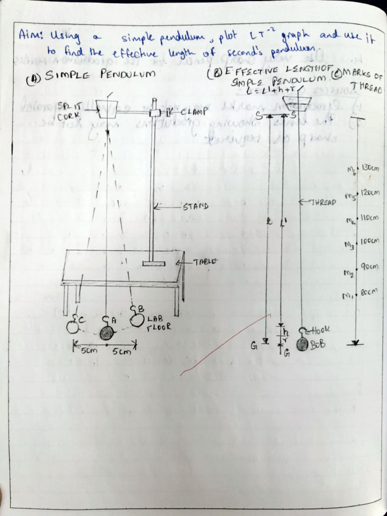 Simple Pendulum Experiment Guide | PDF