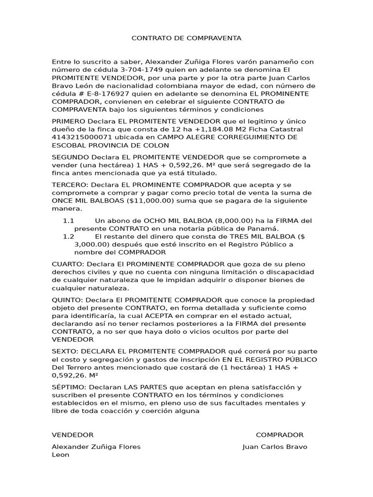 Contrato | PDF