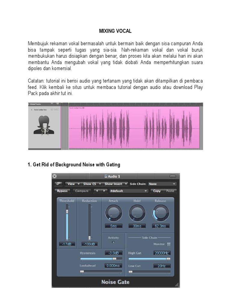 Teknik Mixing Vokal dalam Musik Pop | PDF | Teknologi & Rekayasa