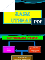 Sejarah Rasm Uthmani