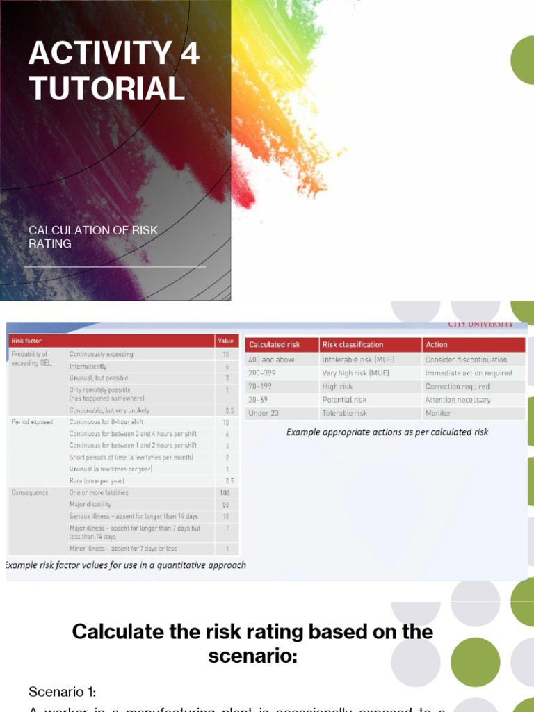 Case Study Activity Chapter Four | PDF | Risk | Laboratories