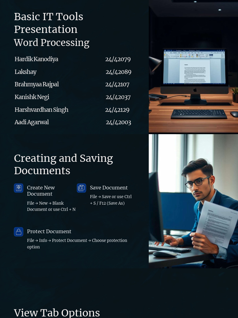Essential Word Processing Tools Guide | PDF | Page Layout | Paragraph