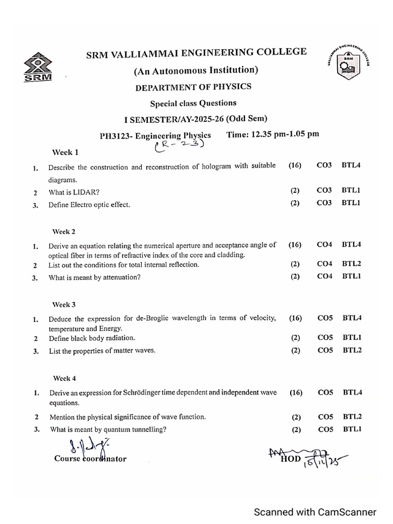 SPL Questions | PDF