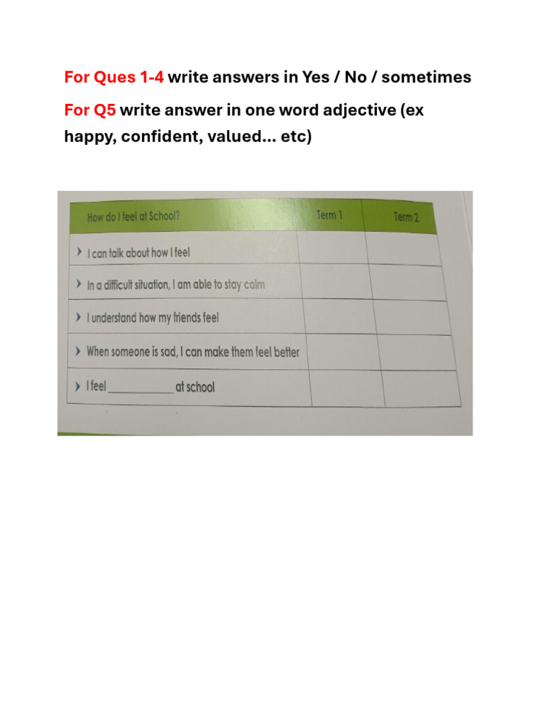 Simple Response Format Guide | PDF
