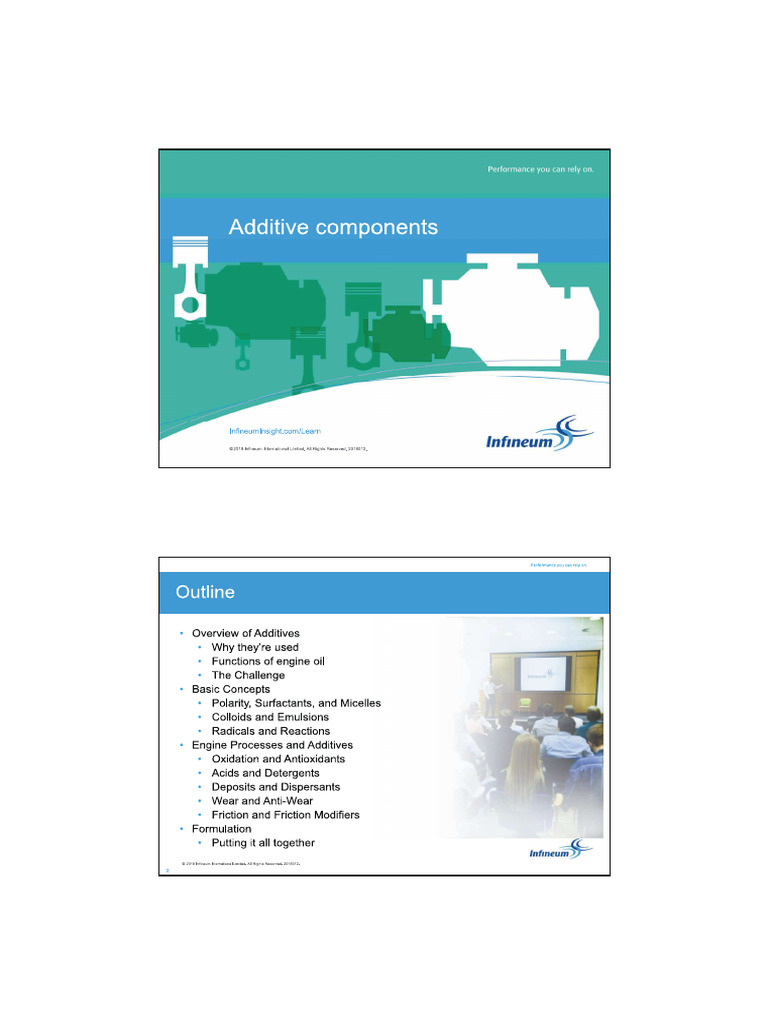 Infineum PDF | PDF