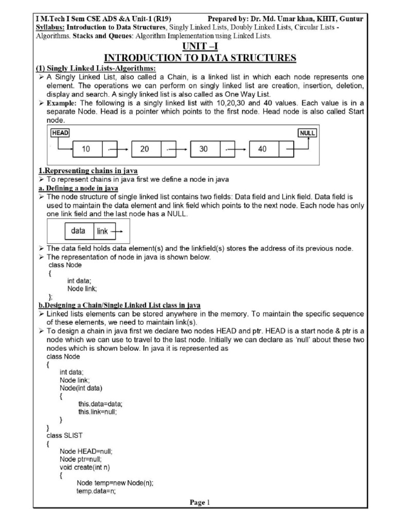 Unit 1 1 | PDF
