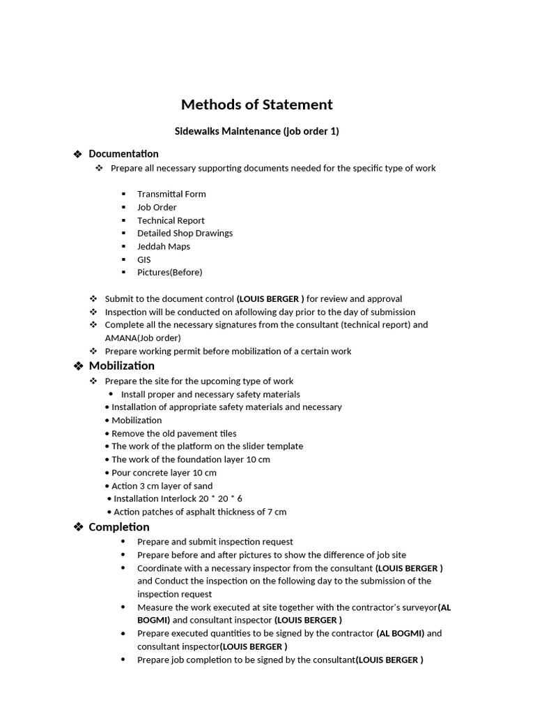 Methods of Statement Interlock | PDF