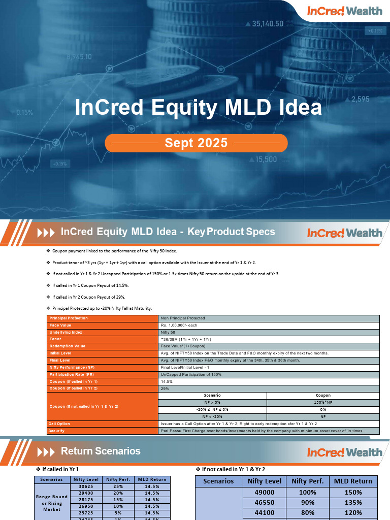 InCred Equity MLD Investment Overview | PDF | Interest Bearing ...