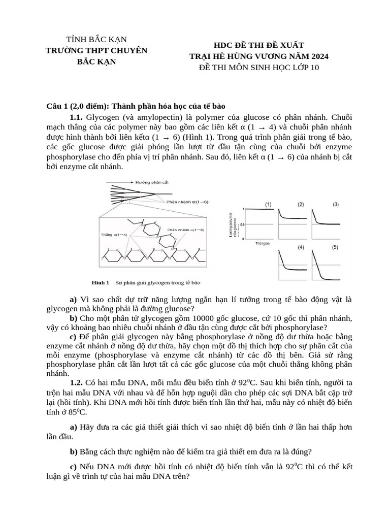 03-Bắc Kạn-hdc Sinh 10 | PDF