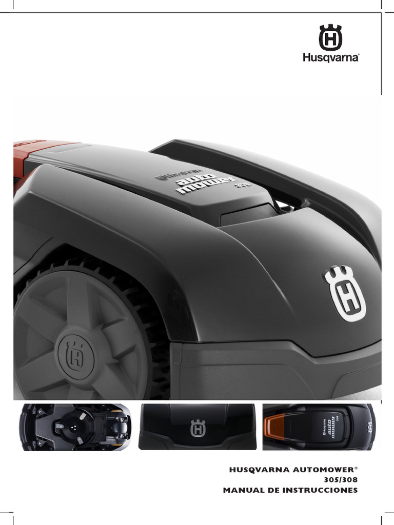 Automower AM305 2015 | PDF | Cortacésped | Enchufes y tomas de ...