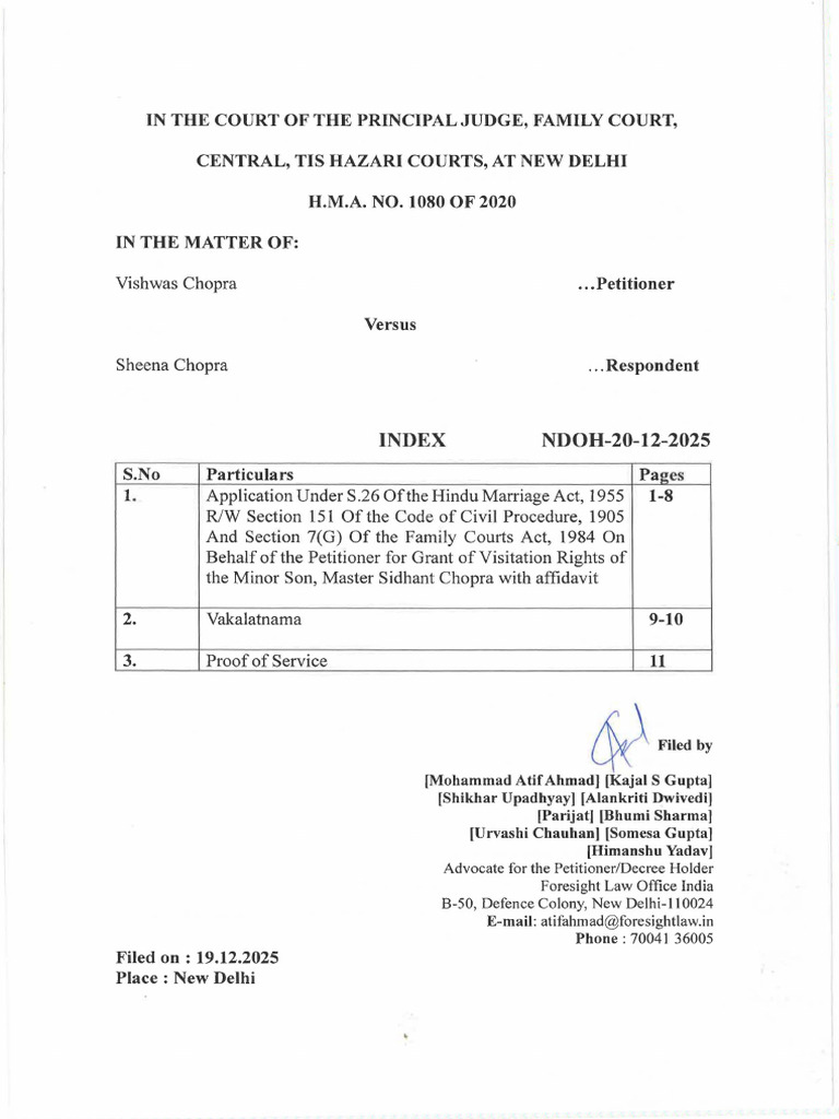 Visitation Rights Application for Minor Son | PDF | Father | Love
