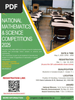 National Science Olympiad 2026 | PDF