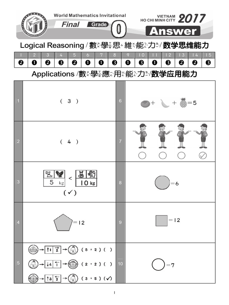 K Answer Key | PDF