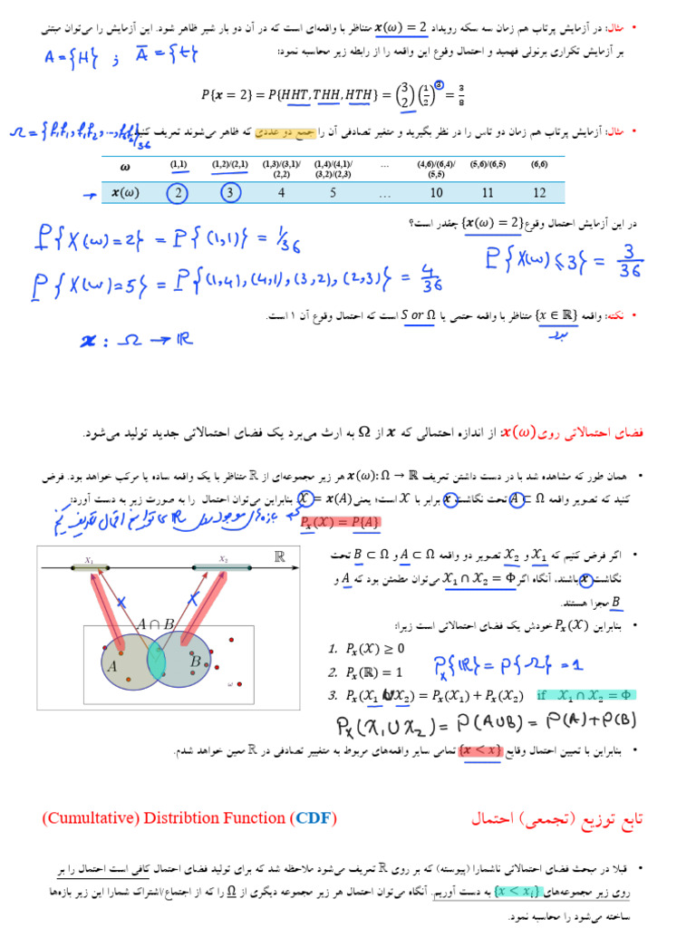 02-RV-CDF Definition and Properties - 251205 - 040936 | PDF