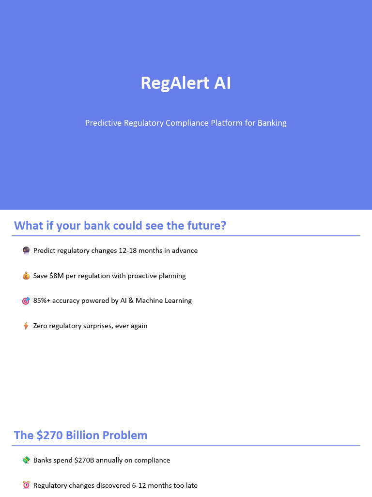 Predictive Compliance AI for Banks | PDF | Artificial Intelligence ...