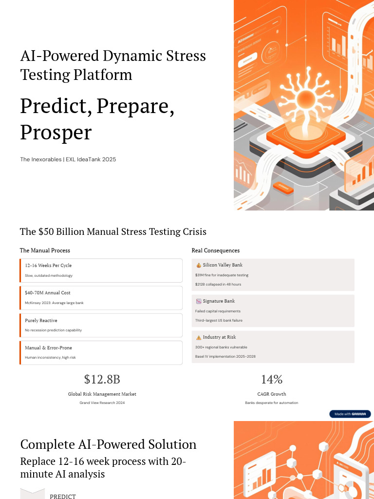 AI Stress Testing Platform for Banks | PDF | Recession | Artificial ...