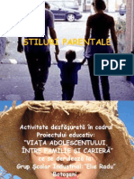 Stiluri Parentale Matrescu Final