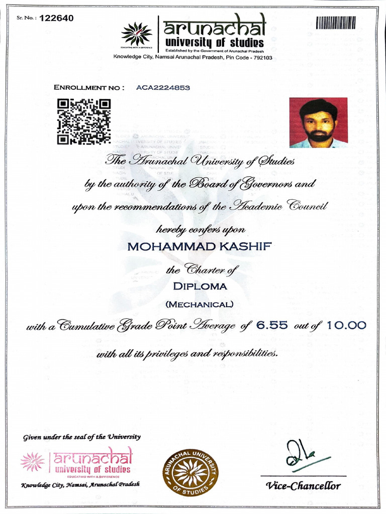 Kashif Degree | PDF