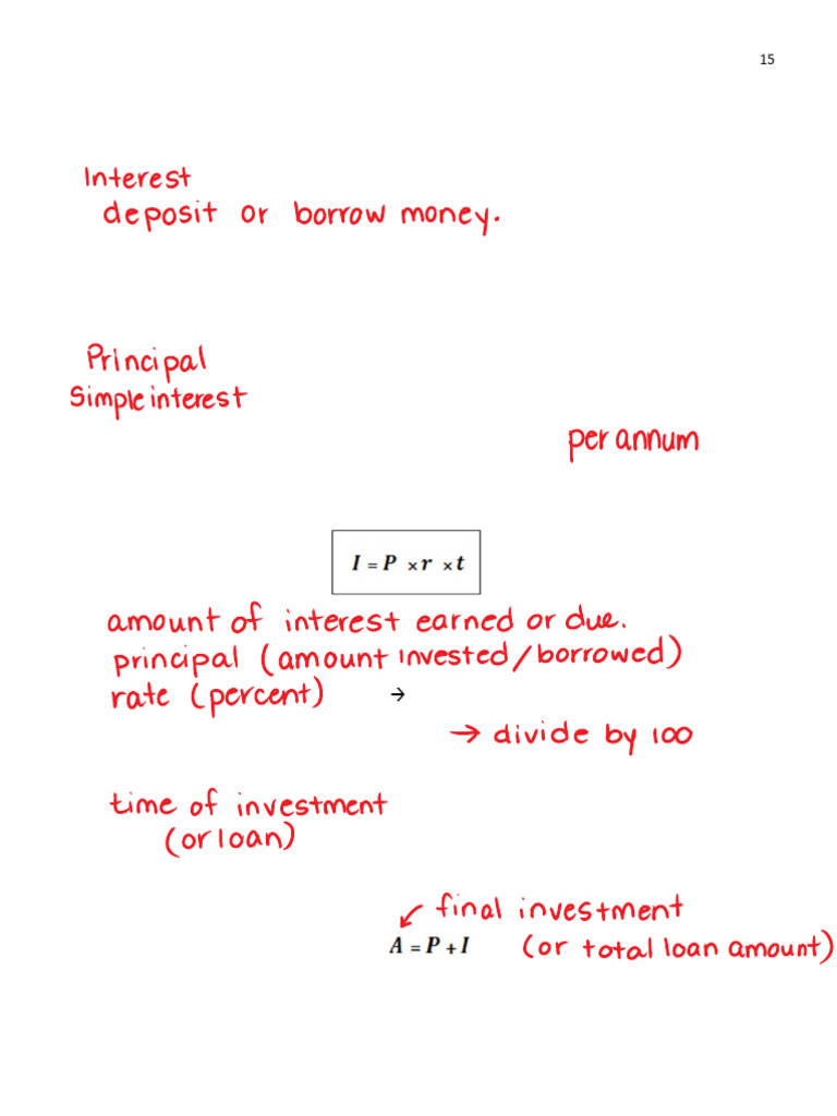 Simple and Compound Interest Guide | PDF | Interest | Compound Interest