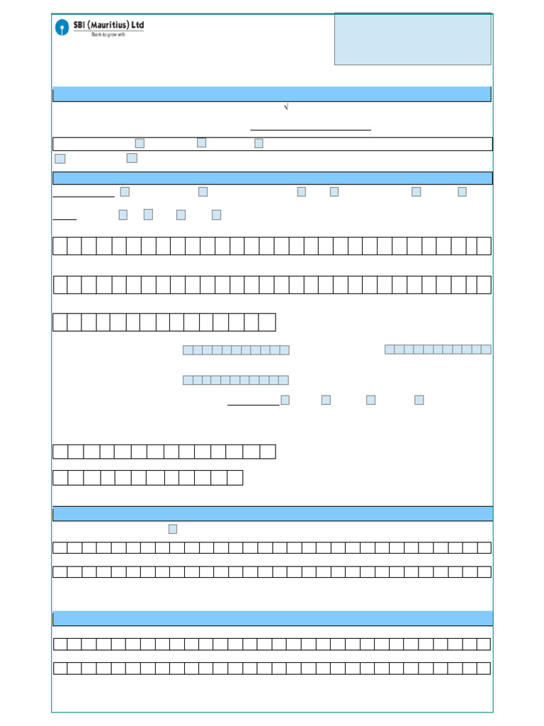 Individual Account Opening Form | PDF | Identity Document | Banks