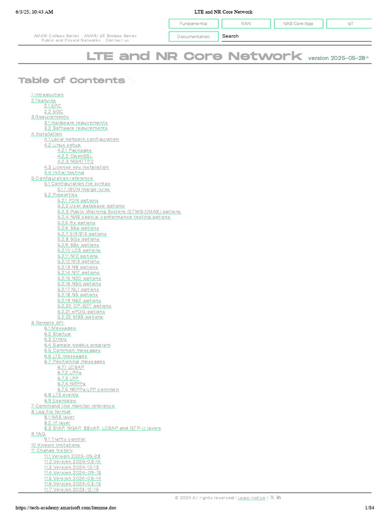 LTE and NR Core Network Overview | PDF | Internet Architecture ...