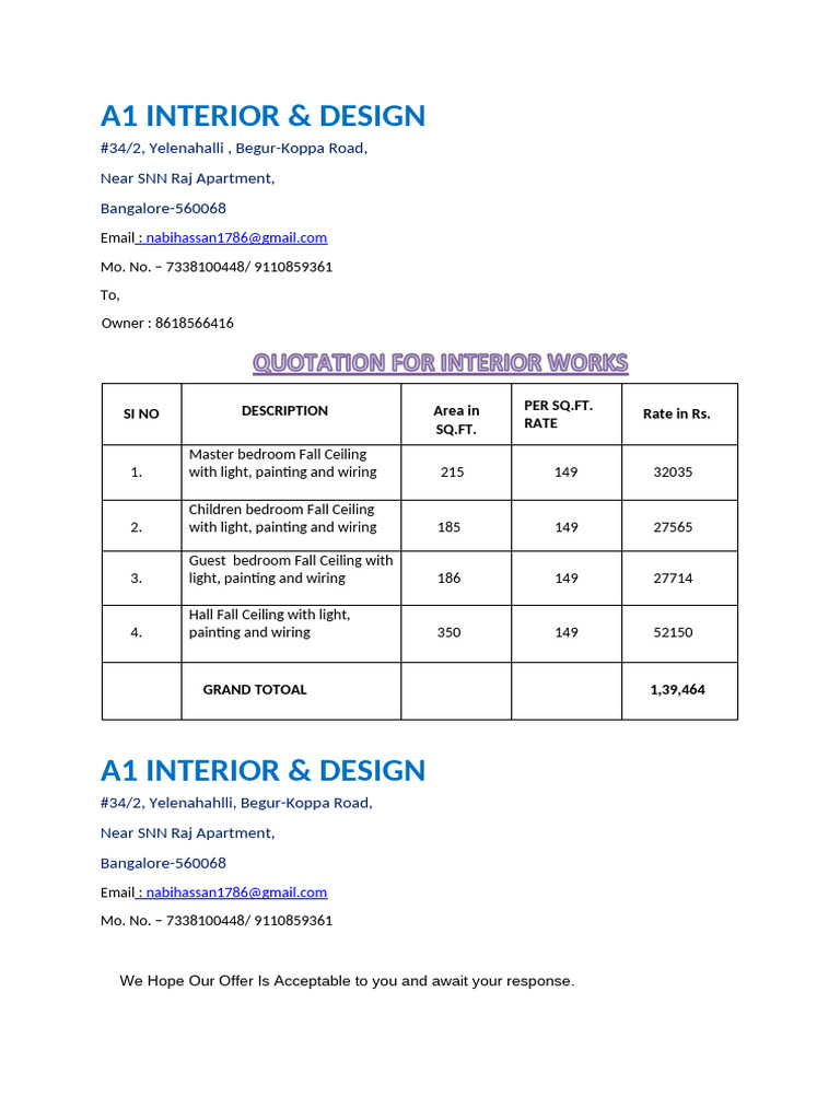 A1 Interior | PDF