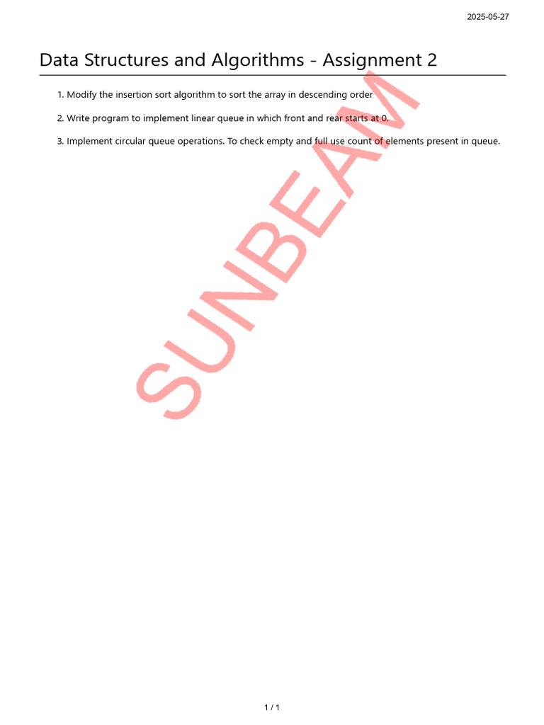 Assignment 02 | PDF