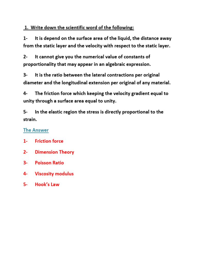 Scientific Terms and Concepts Explained | PDF