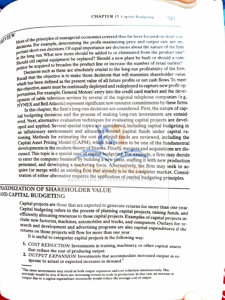 Capital Budgeting Strategies Explained | PDF | Internal Rate Of Return ...