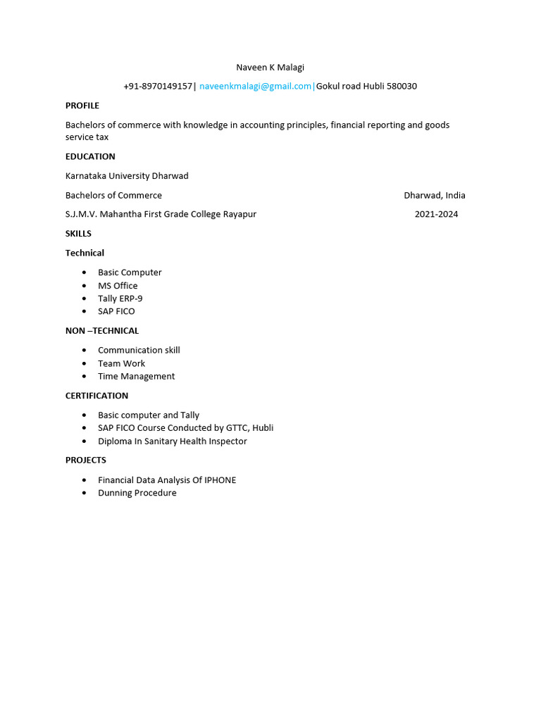 Naveen K Malagi | PDF
