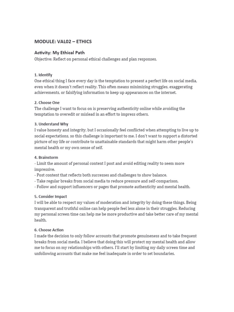 Navigating Authenticity on Social Media | PDF