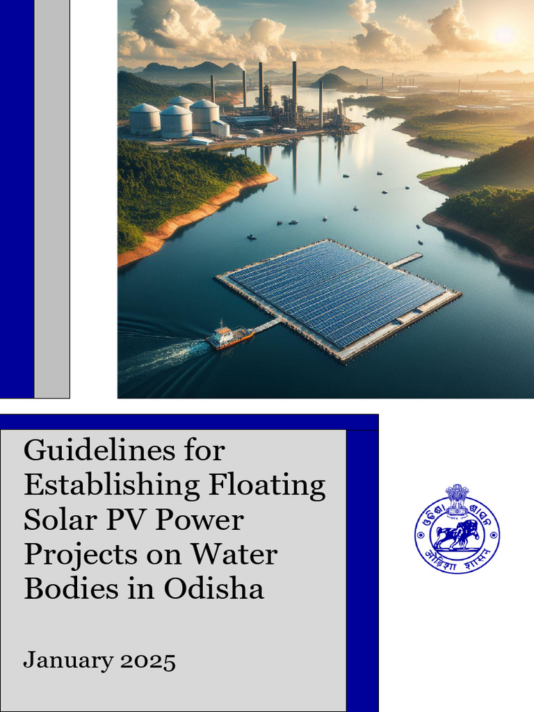Floating Solar PV Project Guidelines Odisha | PDF | Renewable Energy ...