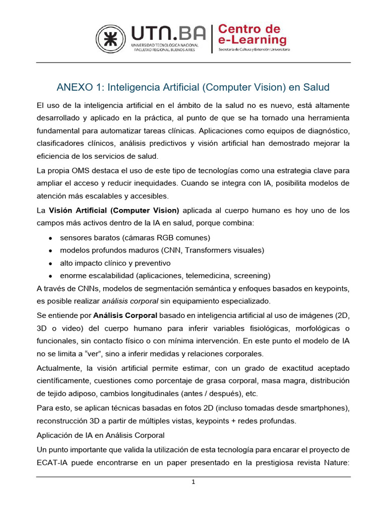 IA y Visión Artificial en Salud | PDF | Inteligencia artificial ...