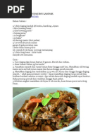 Download Rendang Pedas Daging Landak by Faizul Haslan Abu Hassan SN97063574 doc pdf