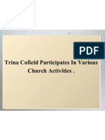 Trina Cofield Participates in Various Church Activities