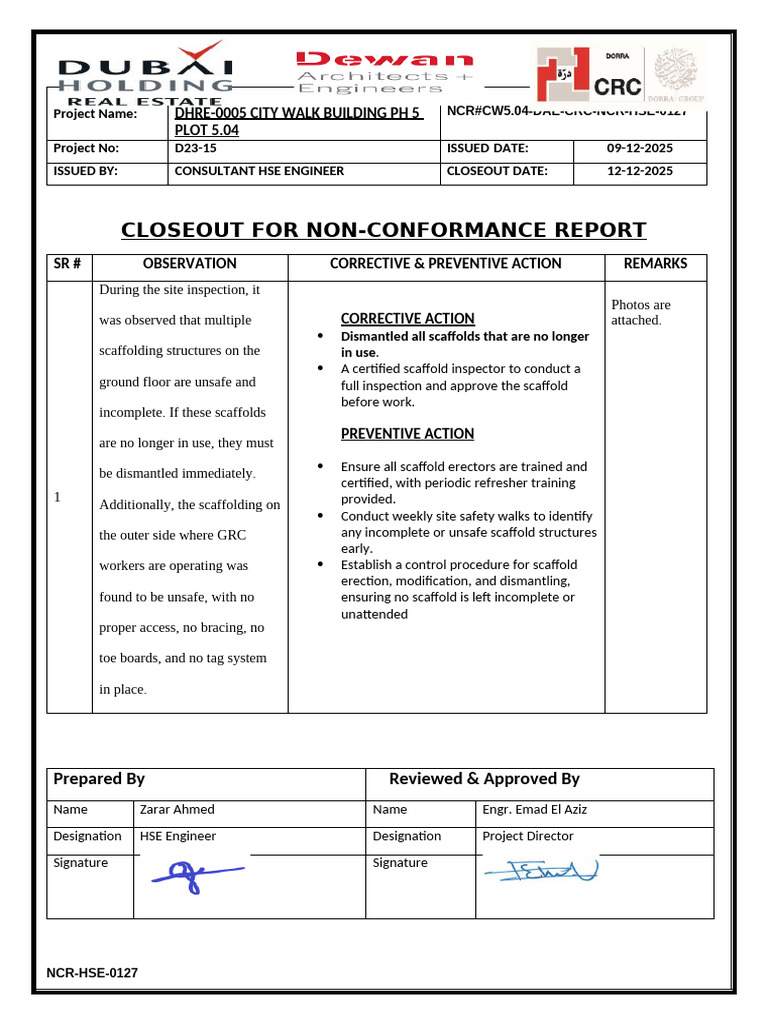 City Walk Building Safety Report | PDF