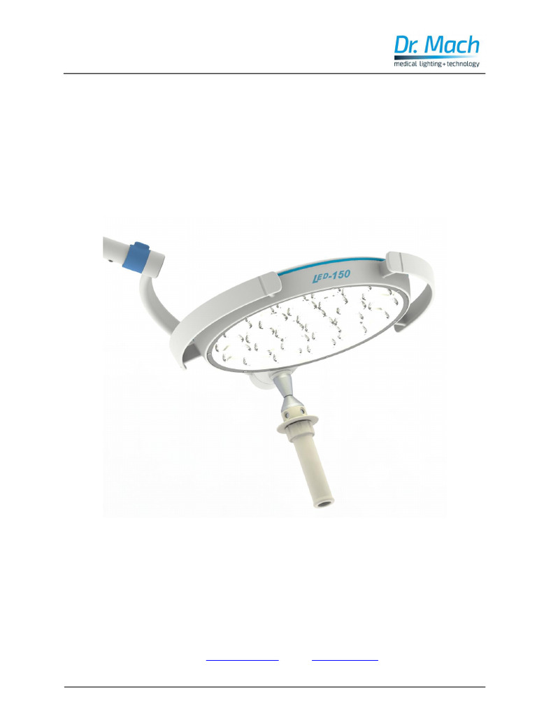 MACH LED 150F/150/150FP User Guide | PDF | Lighting | Switch
