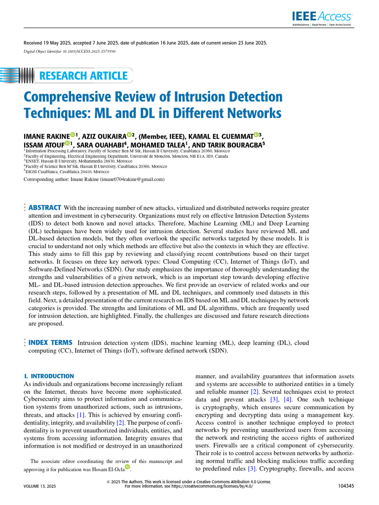 Enhanced AI For Long-Range Network Intrusion Detection | PDF | Machine ...
